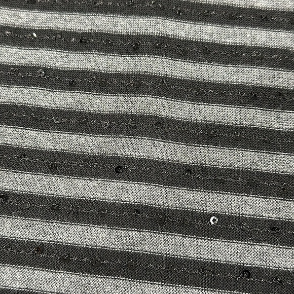 Express Sequin Stripe 3/4 Sleeve Mini Dress - XS - Picture 4 of 8